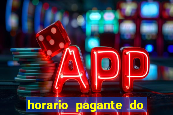 horario pagante do coelho fortune